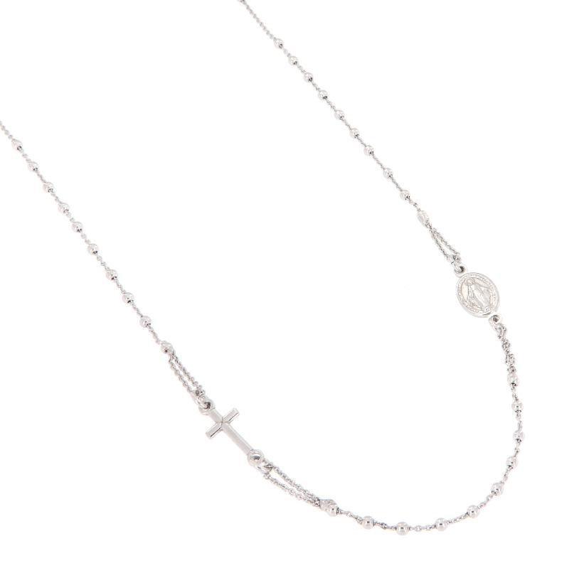 COLLIER ARGENTO ROSARIO