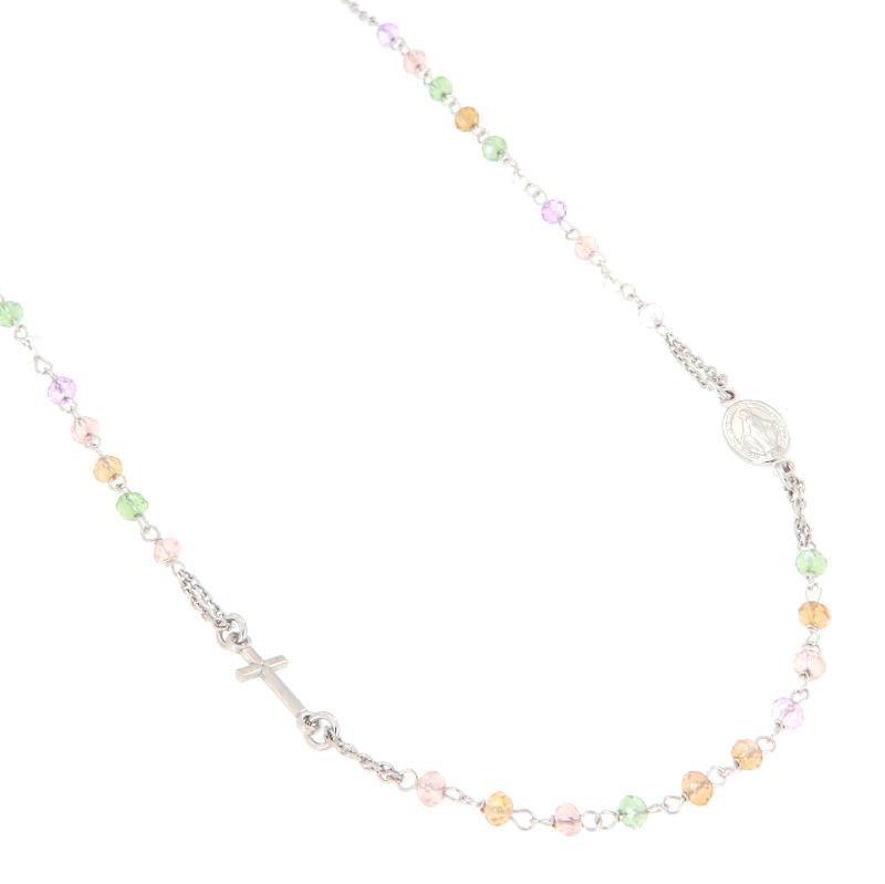COLLIER ARGENTO ROSARIO