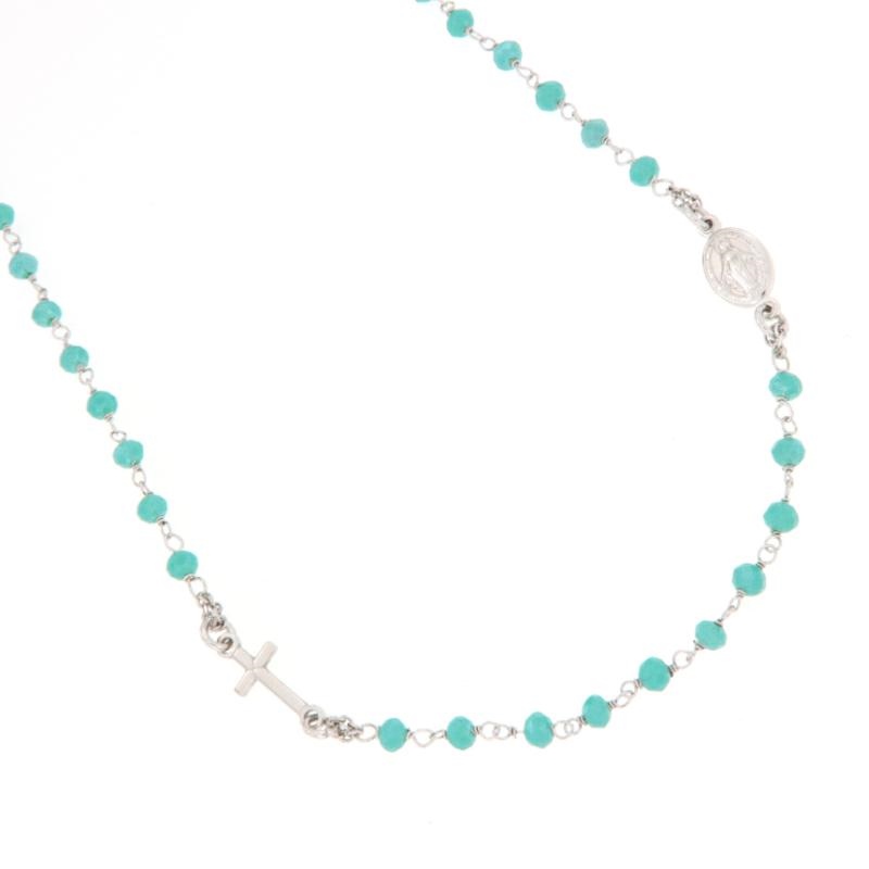 COLLIER ARGENTO ROSARIO
