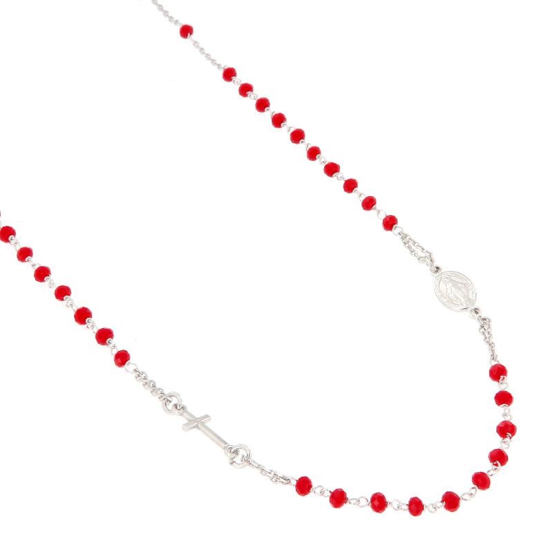 COLLIER ARGENTO ROSARIO