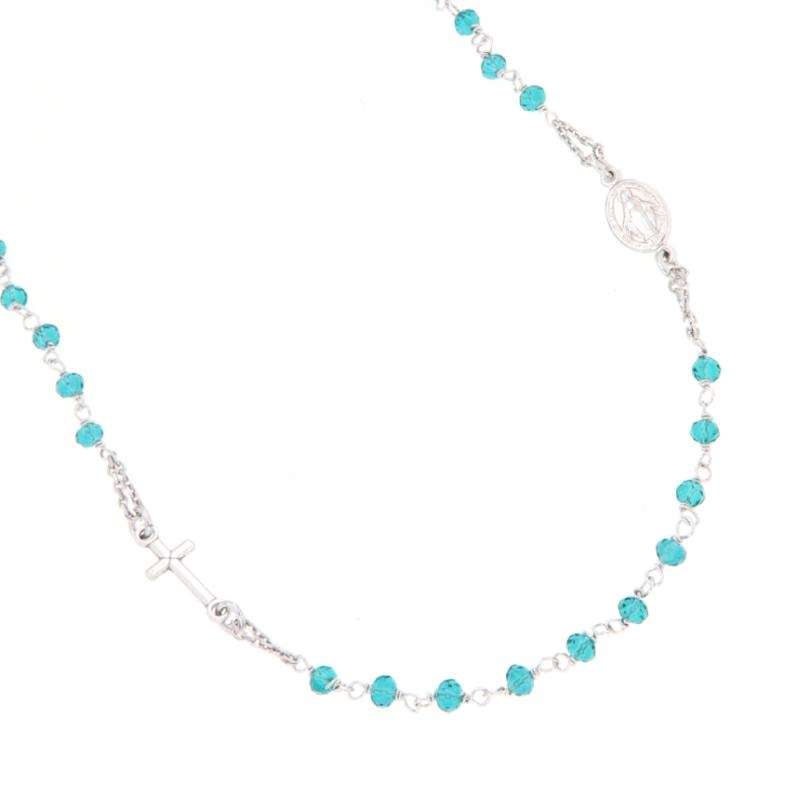 COLLIER ARGENTO ROSARIO