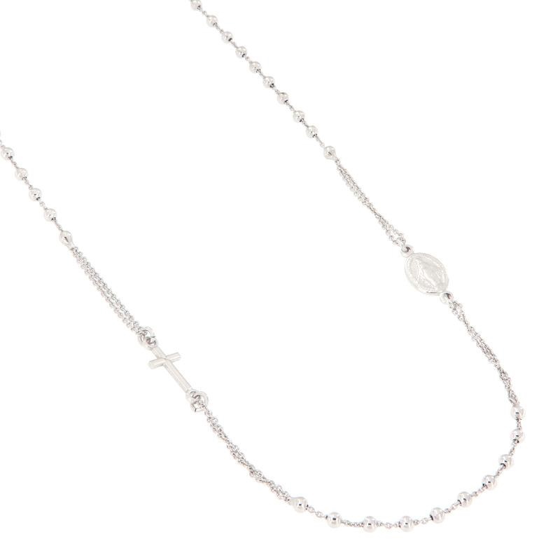 COLLIER ARGENTO ROSARIO