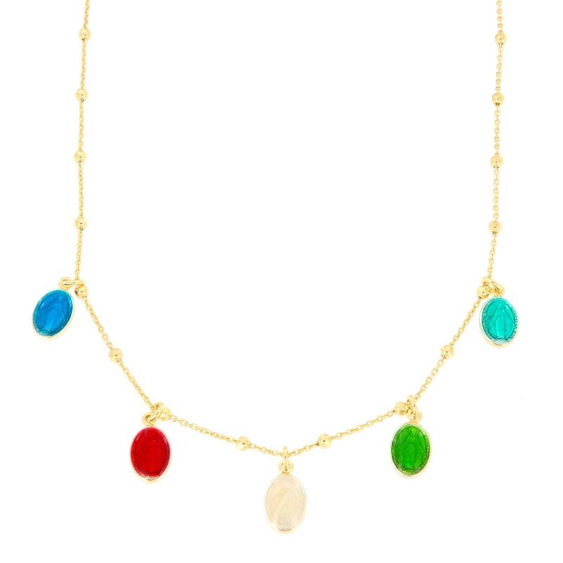 COLLIER ARGENTO ROSARIO