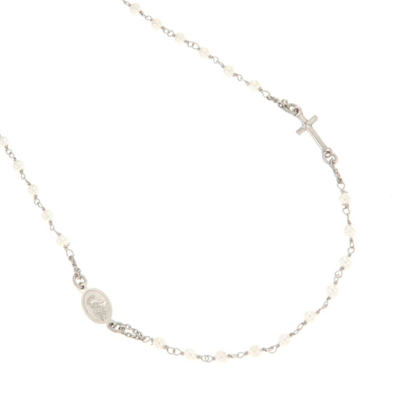 COLLIER ARGENTO ROSARIO