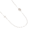 COLLIER ARGENTO ZIRCONE ROSARIO