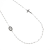 COLLIER ARGENTO ZIRCONE ROSARIO