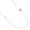 COLLIER ARGENTO ZIRCONE ROSARIO