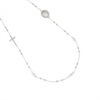COLLIER ARGENTO ZIRCONE ROSARIO