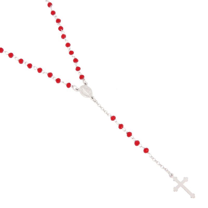 COLLIER ARGENTO ROSARIO