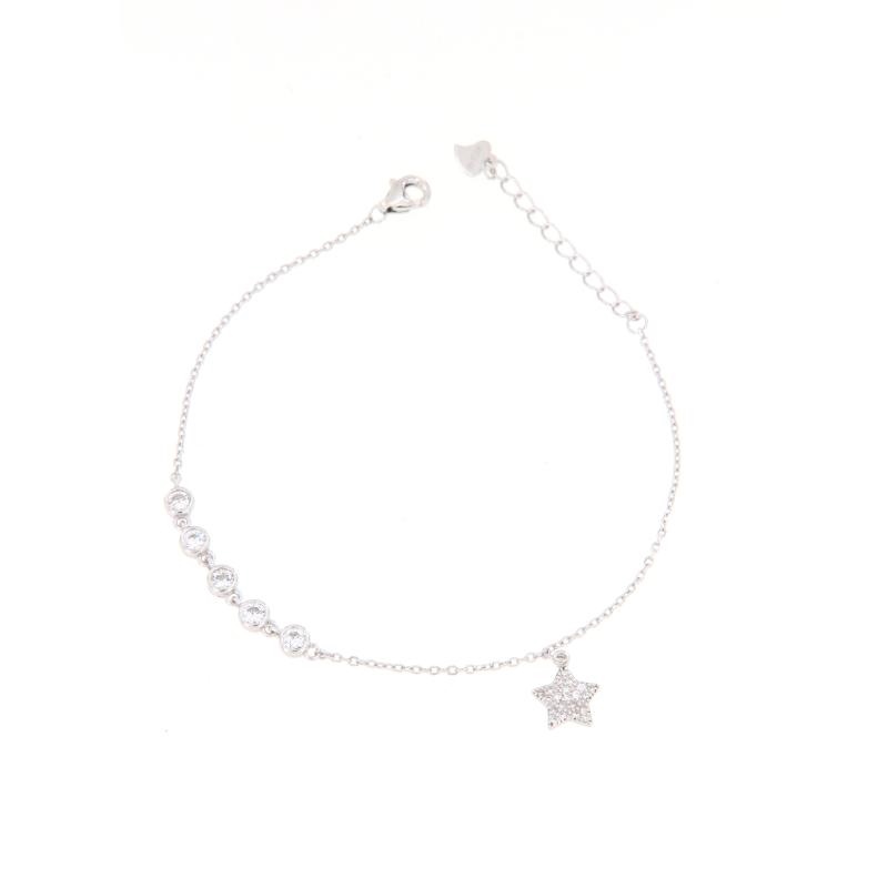 BRACCIALE ARGENTO ZIRCONE