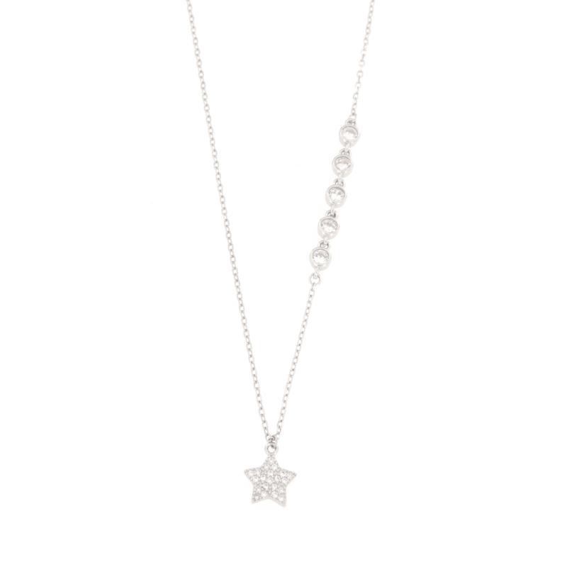 COLLIER ARGENTO ZIRCONE