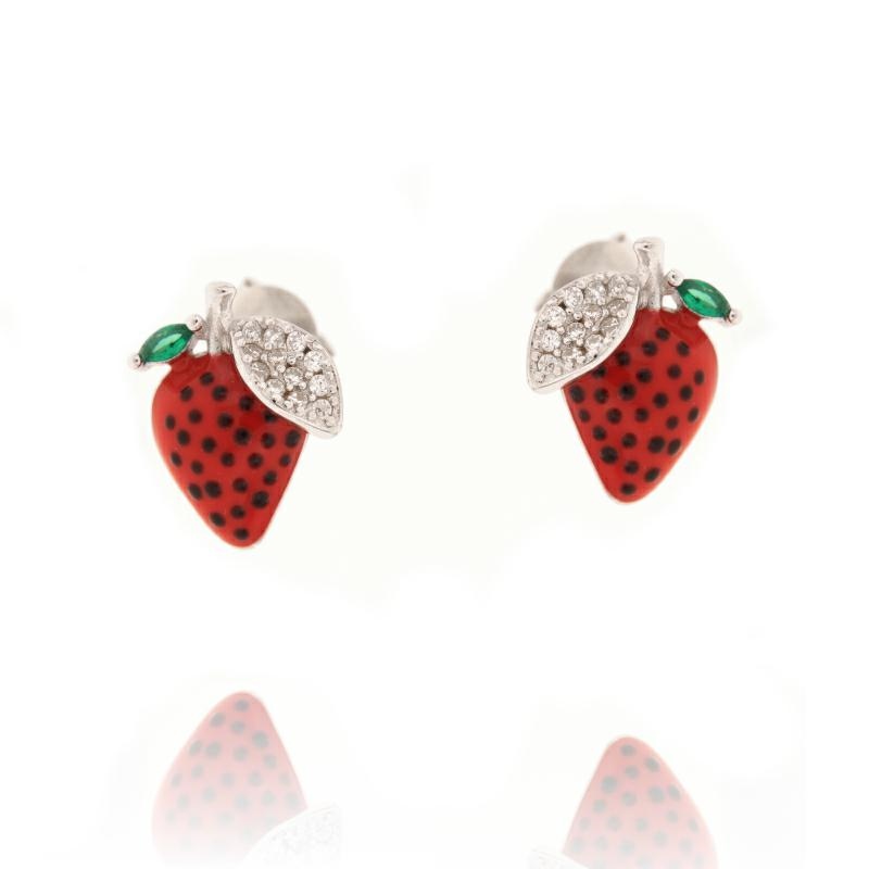 ORECCHINO ARGENTO ZIRCONE 3PZ