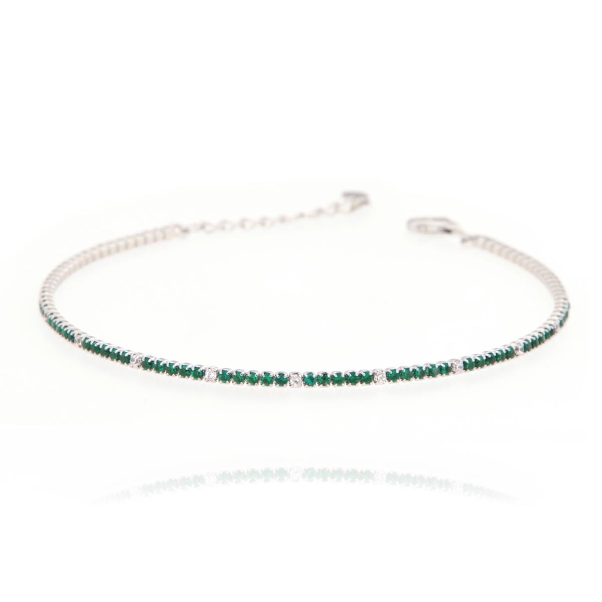 BRACCIALE ARGENTO ZIRCONE