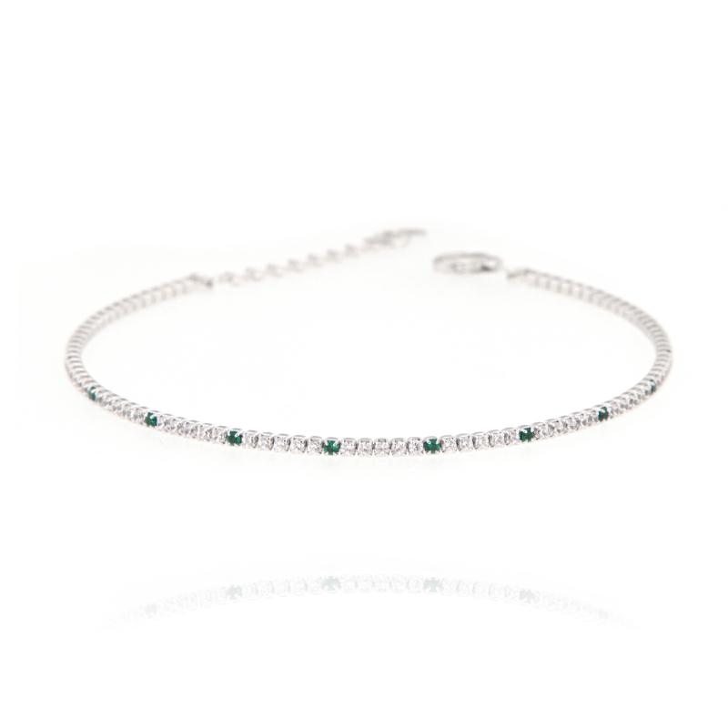 BRACCIALE ARGENTO ZIRCONE