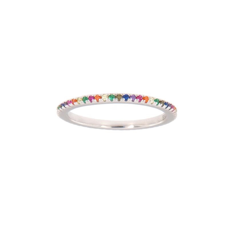 ANELLO ARGENTO ZIRCONE