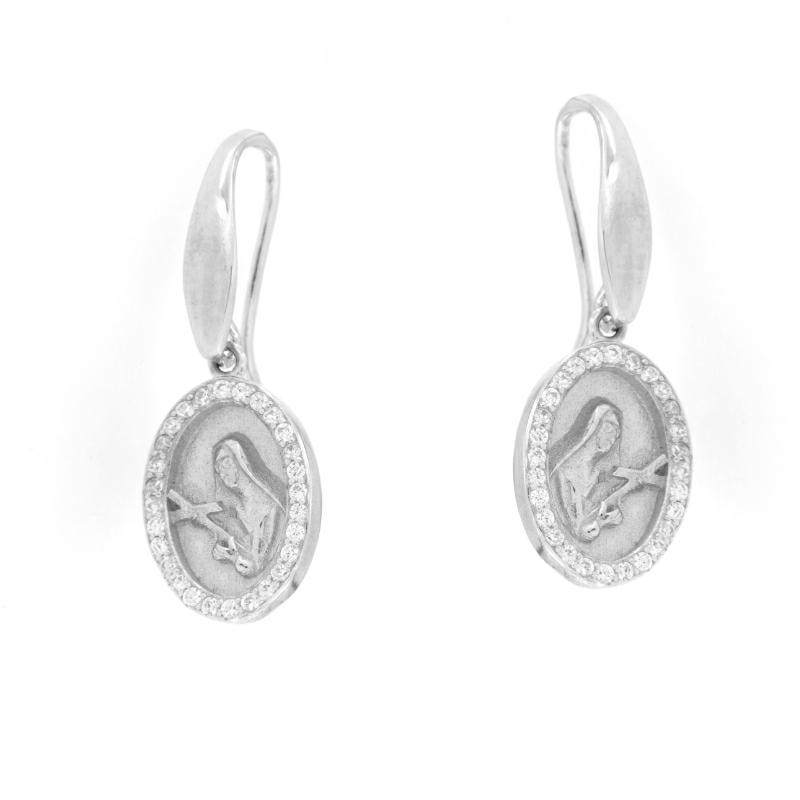 ORECCHINO ARGENTO ZIRCONE