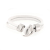 BRACCIALE PELLE E ACCIAIO