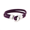 BRACCIALE PELLE E ACCIAIO
