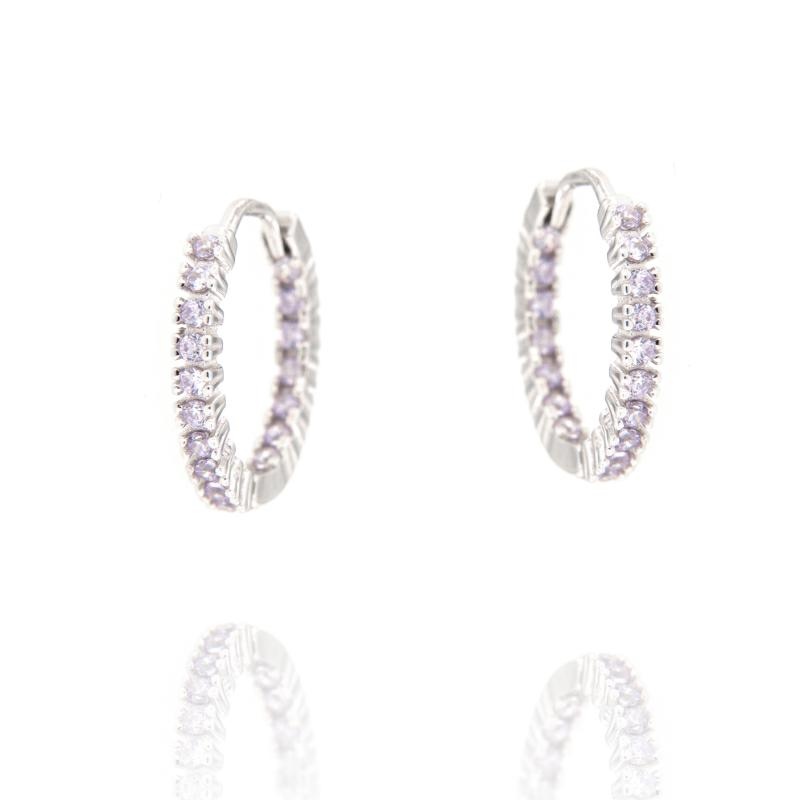 ORECCHINO ARGENTO ZIRCONE