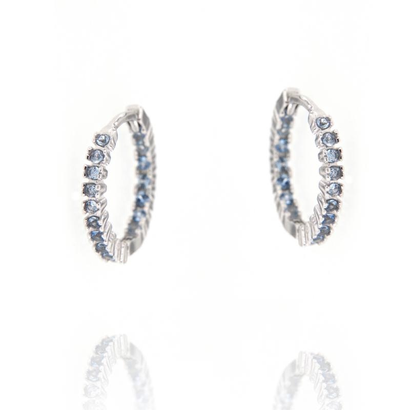 ORECCHINO ARGENTO ZIRCONE