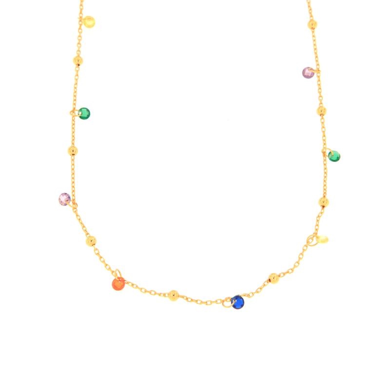 COLLIER ARGENTO ZIRCONE