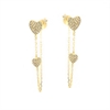 ORECCHINO ARGENTO ZIRCONE 3PZ