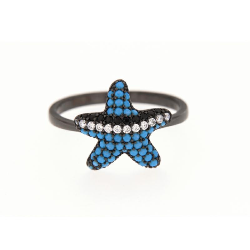 ANELLO ARGENTO ZIRCONE