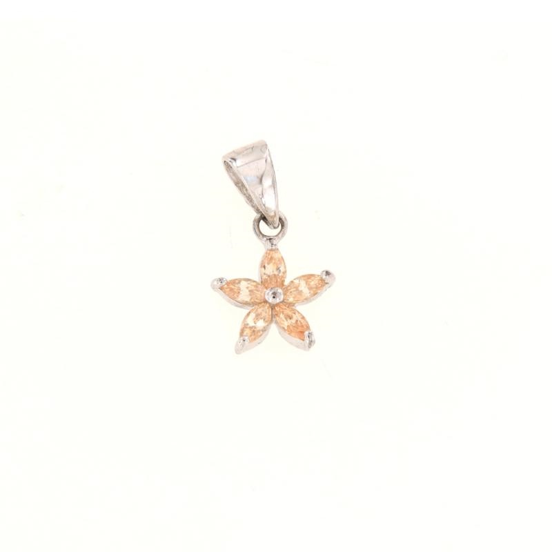 CIONDOLO ARGENTO ZIRCONE