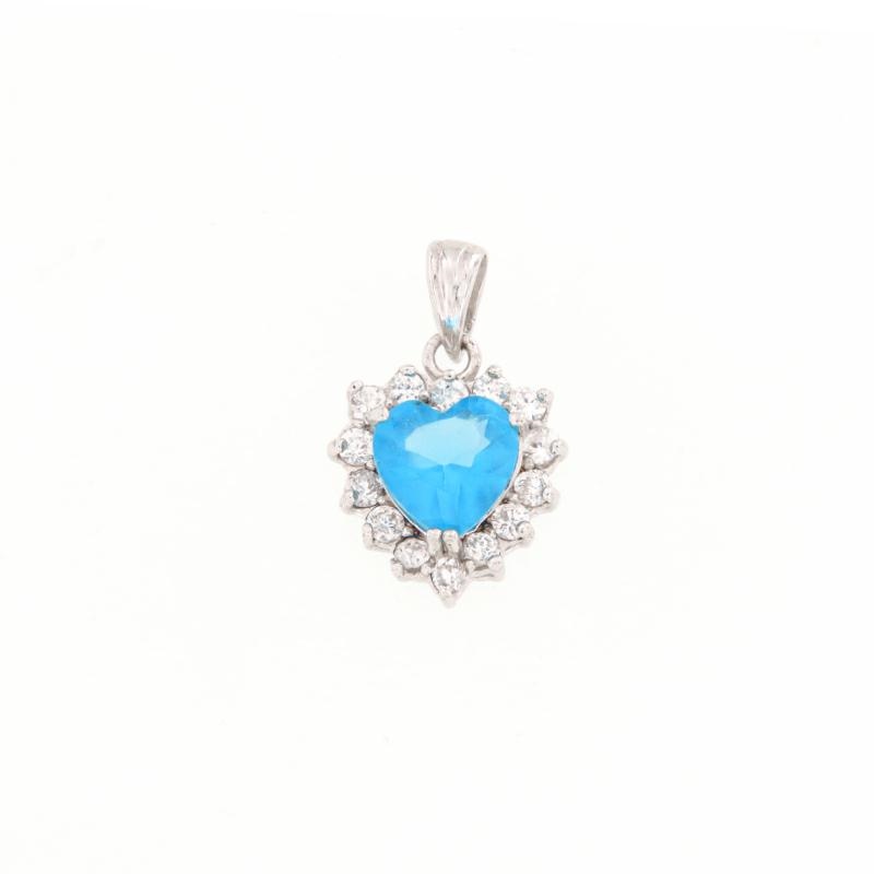CIONDOLO ARGENTO ZIRCONE