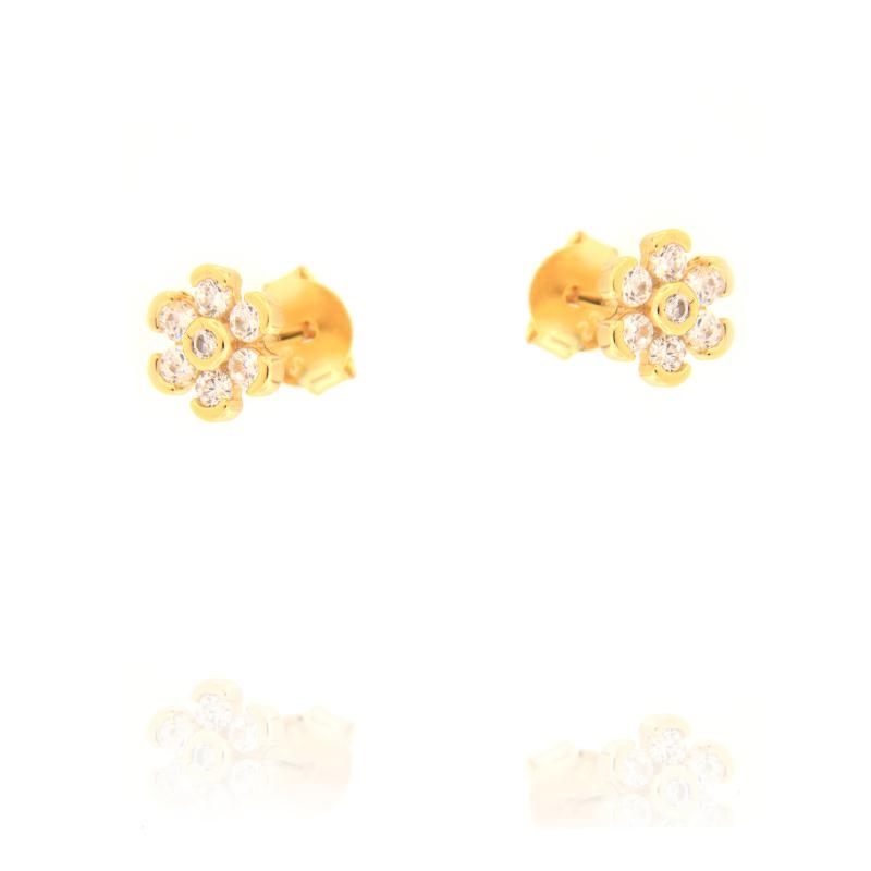 ORECCHINO ARGENTO ZIRCONE 3PZ