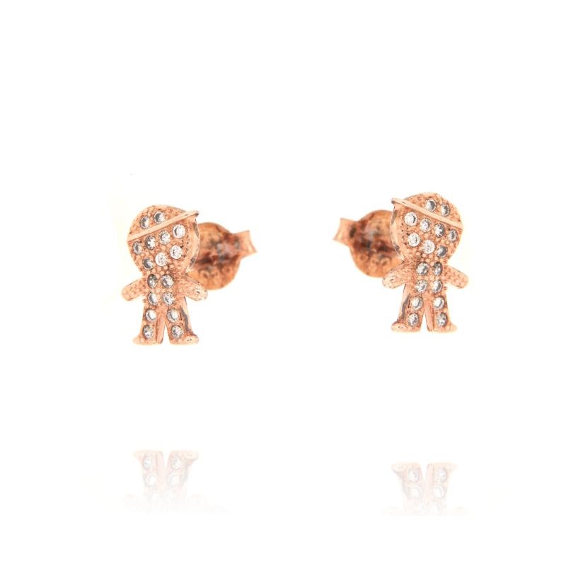ORECCHINO ARGENTO ZIRCONE 3PZ