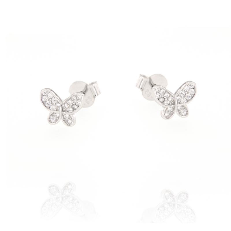 ORECCHINO ARGENTO ZIRCONE 3PZ