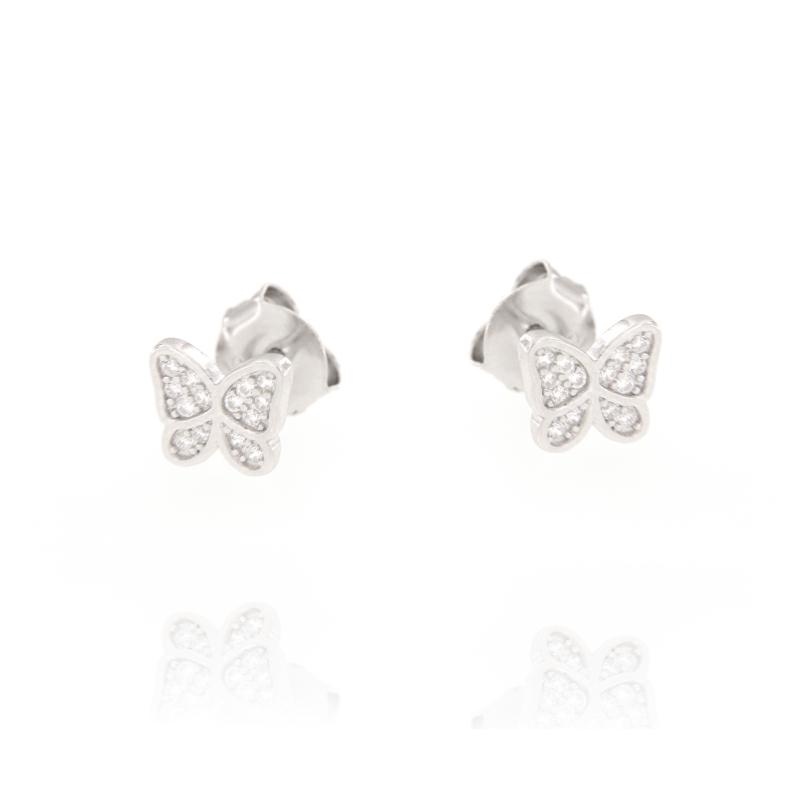 ORECCHINO ARGENTO ZIRCONE 3PZ