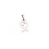 CIONDOLO ARGENTO ZIRCONE