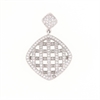CIONDOLO ARGENTO ZIRCONE