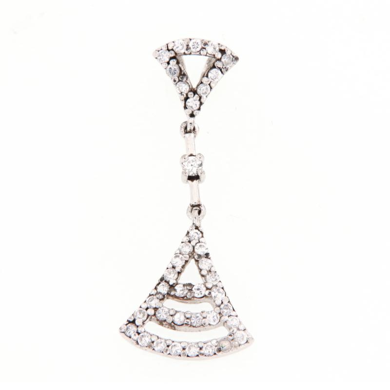 CIONDOLO ARGENTO ZIRCONE