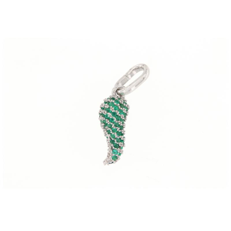 CIONDOLO ARGENTO ZIRCONE