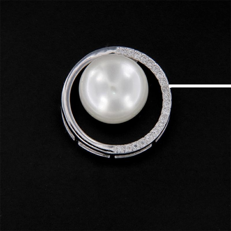 CIONDOLO ARGENTO ZIRCONE