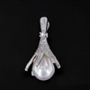 CIONDOLO ARGENTO ZIRCONE