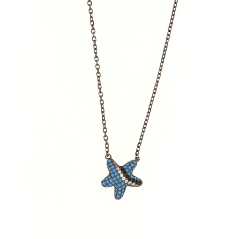 COLLIER ARGENTO ZIRCONE