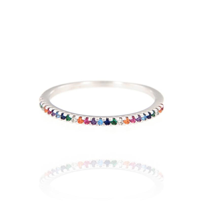 ANELLO ARGENTO ZIRCONE