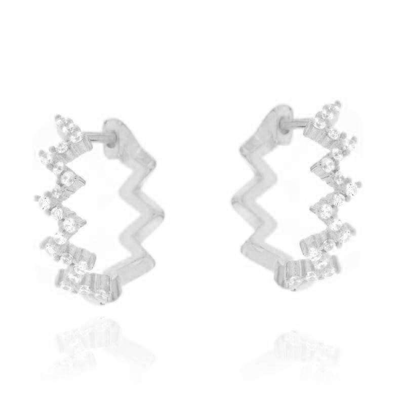 ORECCHINO ARGENTO ZIRCONE