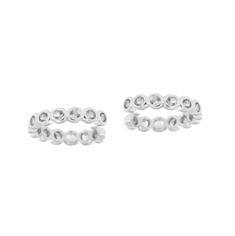 EAR CUFF ARGENTO ZIRCONE