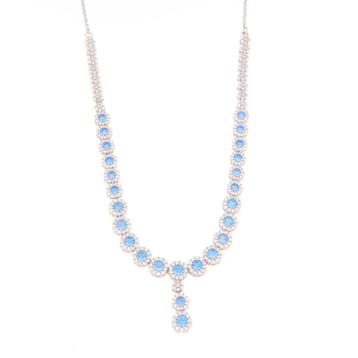COLLIER ARGENTO ZIRCONE
