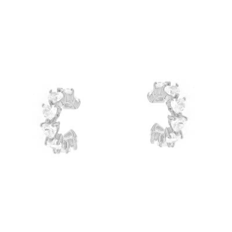 EAR CUFF ARGENTO ZIRCONE