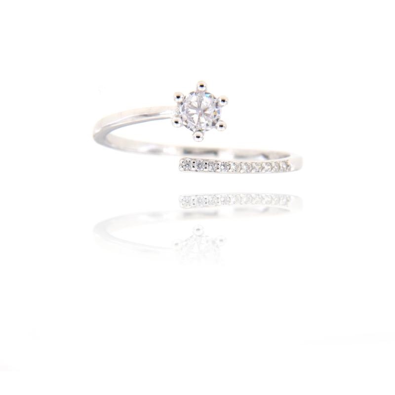 ANELLO ARGENTO ZIRCONE (R)