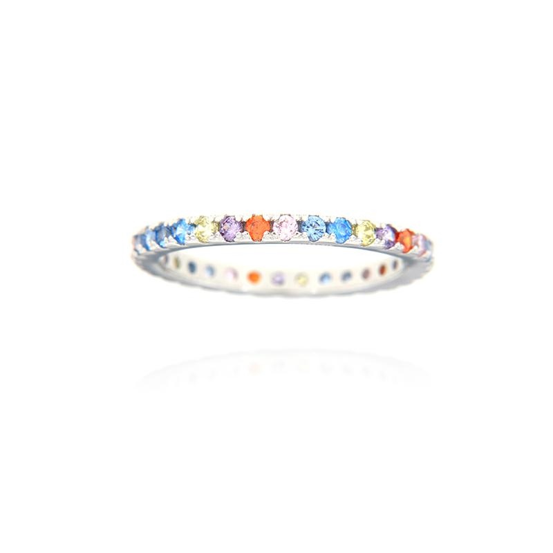 ANELLO ARGENTO ZIRCONE