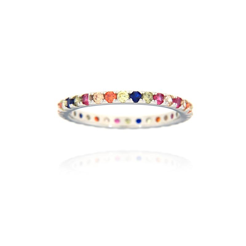 ANELLO ARGENTO ZIRCONE