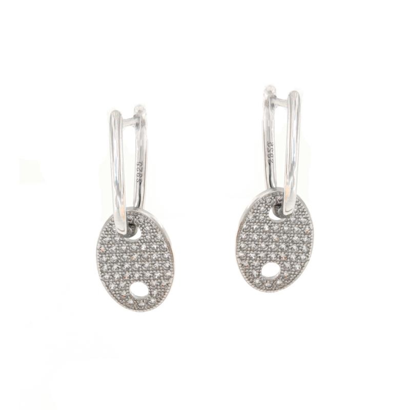ORECCHINO ARGENTO ZIRCONE