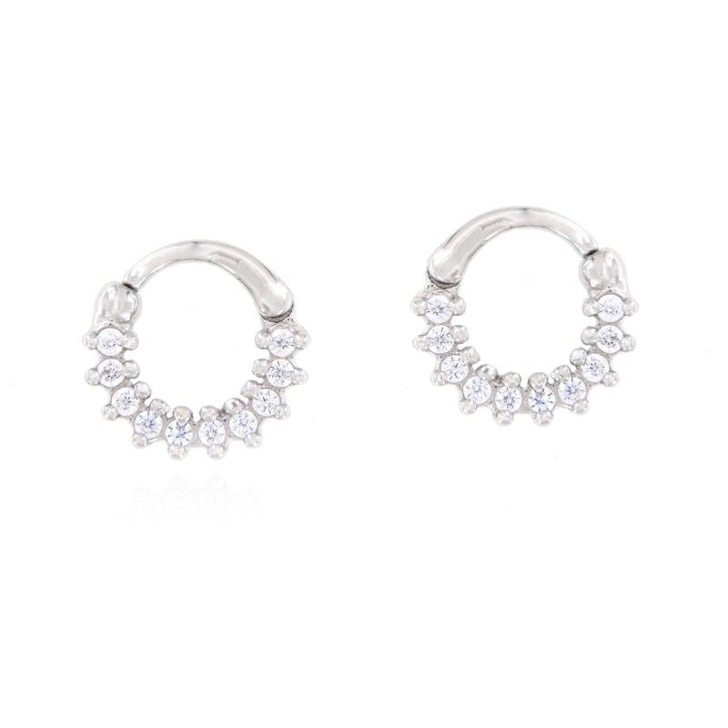 ORECCHINO ARGENTO ZIRCONE